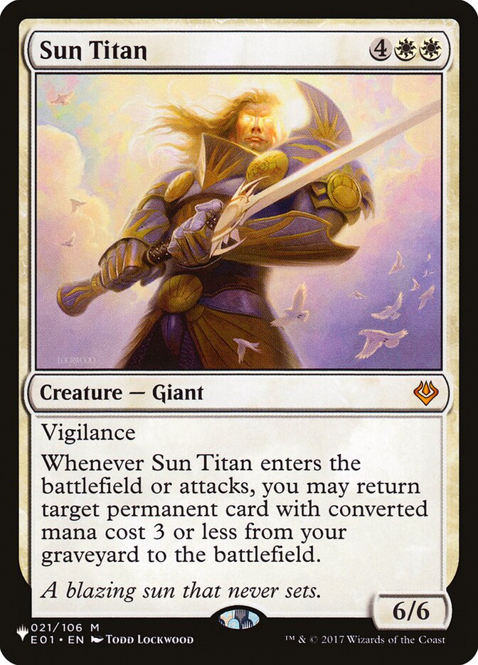 Sun Titan [The List] | Chromatic Games