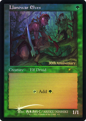 Llanowar Elves (Retro) [30th Anniversary History Promos] | Chromatic Games