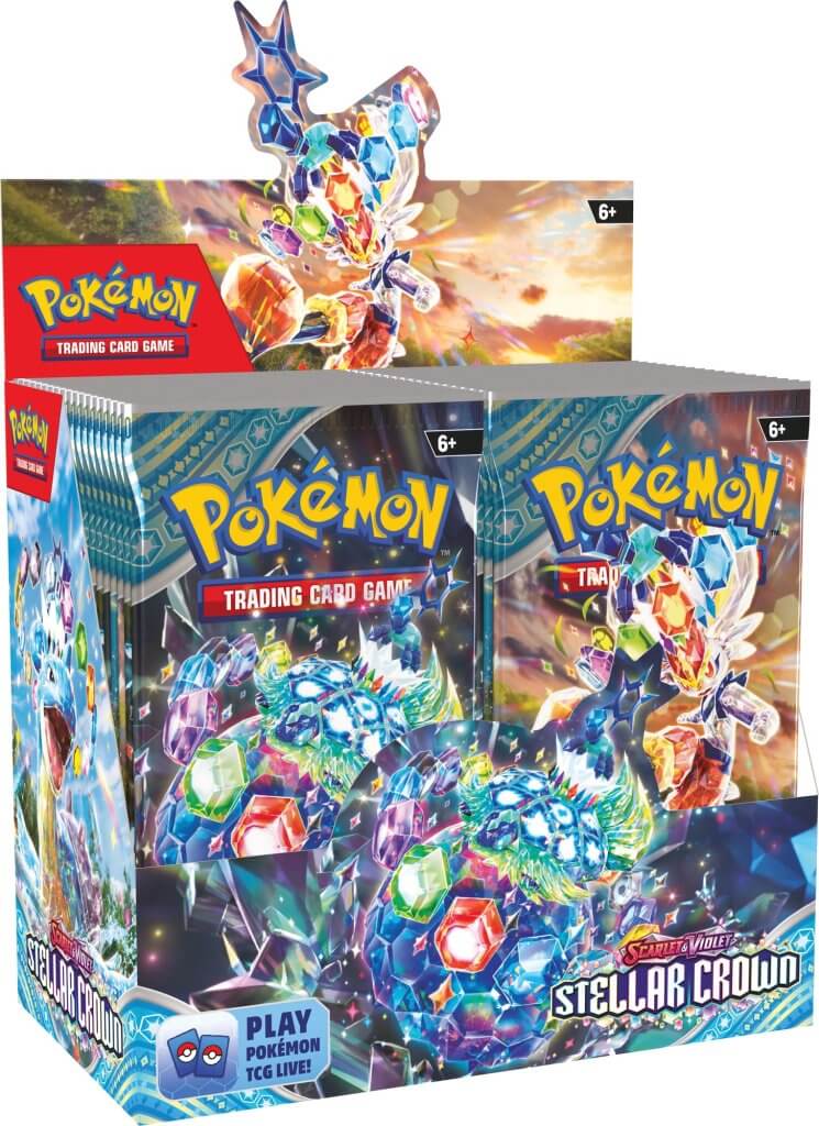 Pokemon TCG Scarlet & Violet 7 Stellar Crown Booster Box | Chromatic Games