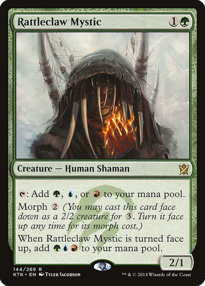Rattleclaw Mystic 144/269 (Khans of Tarkir)  - Foil | Chromatic Games