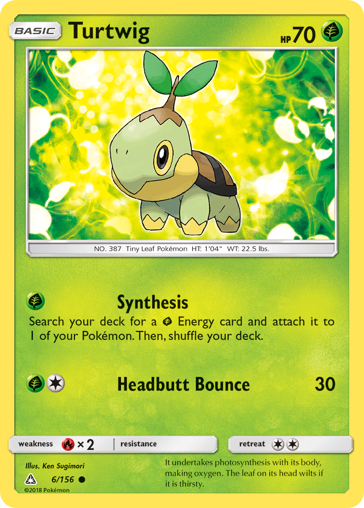 Turtwig (6/156) [Sun & Moon: Ultra Prism] | Chromatic Games