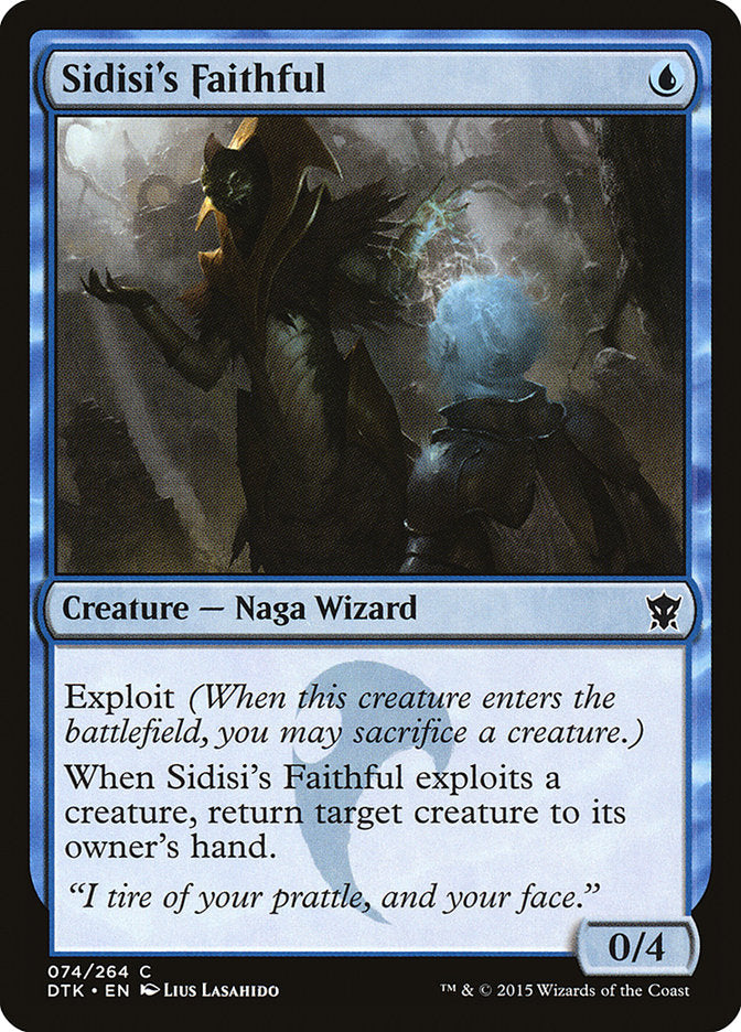 Sidisi's Faithful 74/264 (Dragons of Tarkir)  - Foil | Chromatic Games