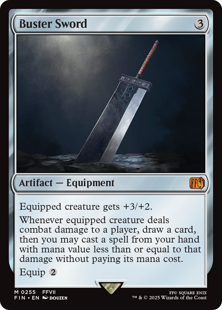 Buster Sword [FINAL FANTASY] | Chromatic Games