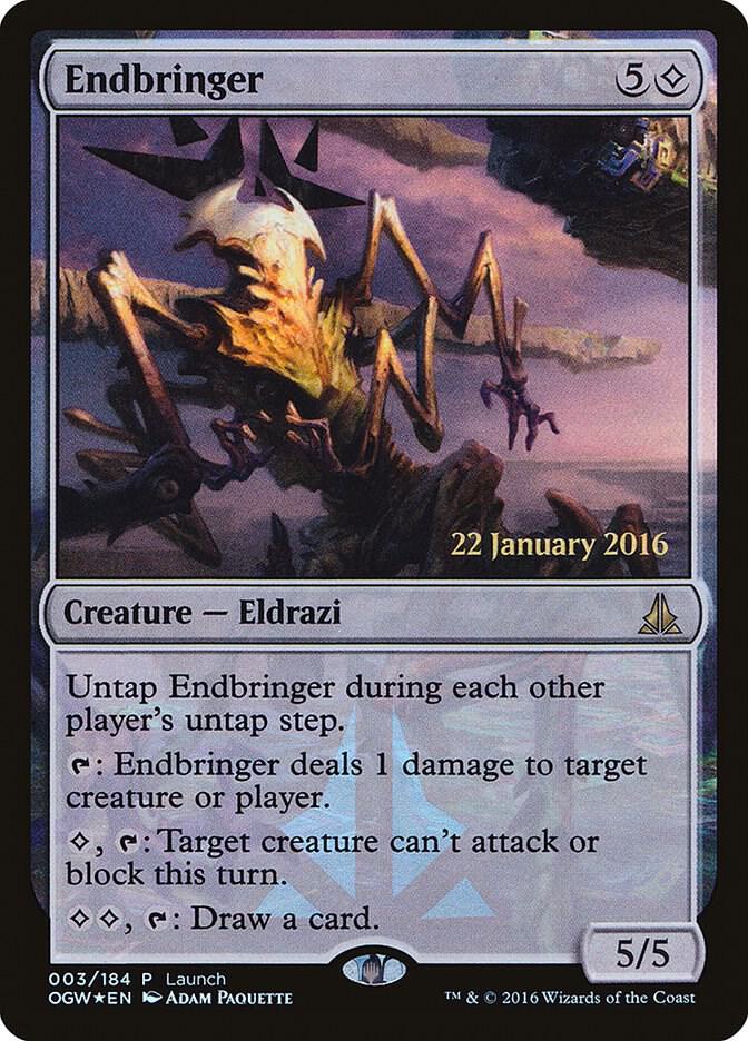Endbringer 3 (Launch Party & Release Event Promos)  - Foil | Chromatic Games