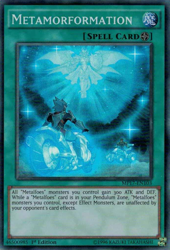 Metamorformation [MP17-EN103] Super Rare | Chromatic Games