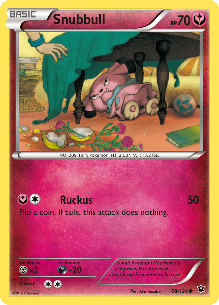 Snubbull (68/124) [XY: Fates Collide] | Chromatic Games