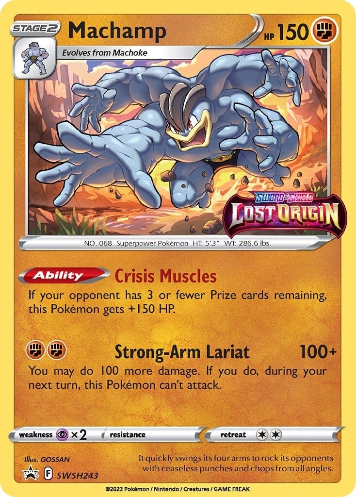 Machamp (SWSH243) [Sword & Shield: Black Star Promos] | Chromatic Games