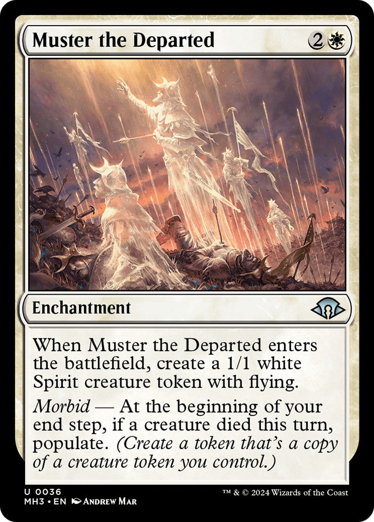 Muster the Departed [Modern Horizons 3] | Chromatic Games