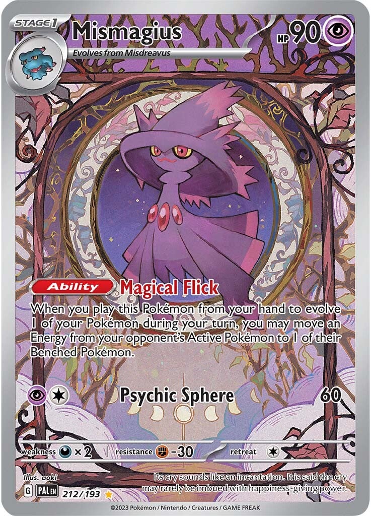 Mismagius (212/193) [Scarlet & Violet: Paldea Evolved] | Chromatic Games