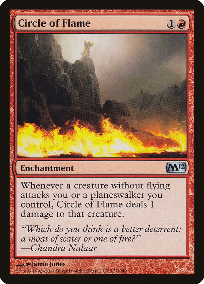 Circle of Flame 127/249 (Magic 2012 (M12))  | Chromatic Games