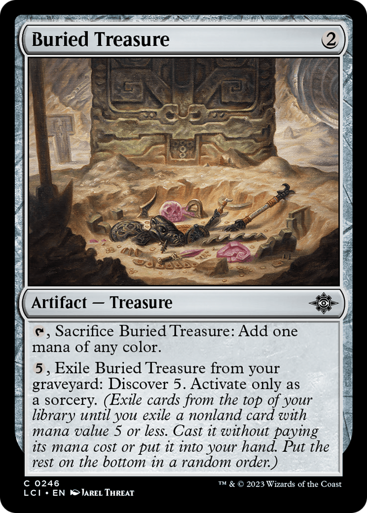 Buried Treasure [The Lost Caverns of Ixalan] | Chromatic Games