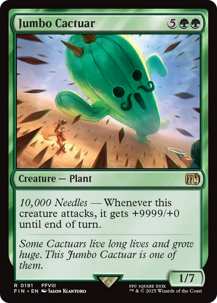 Jumbo Cactuar [FINAL FANTASY] | Chromatic Games