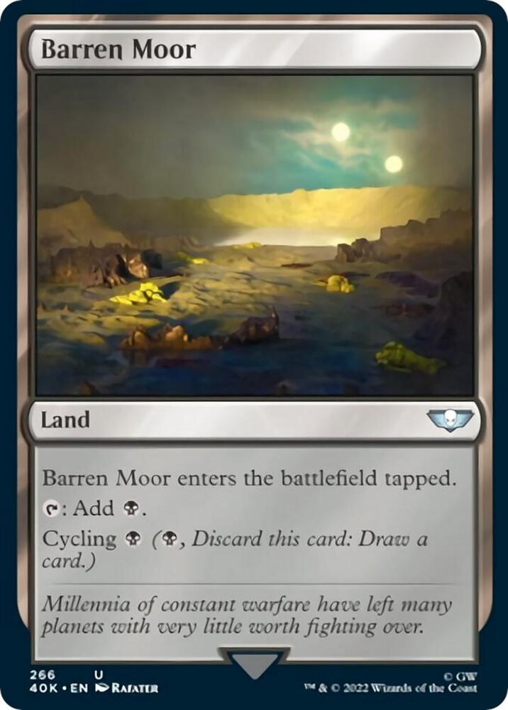 Barren Moor 266/617 (Universes Beyond: Warhammer 40,000)  | Chromatic Games