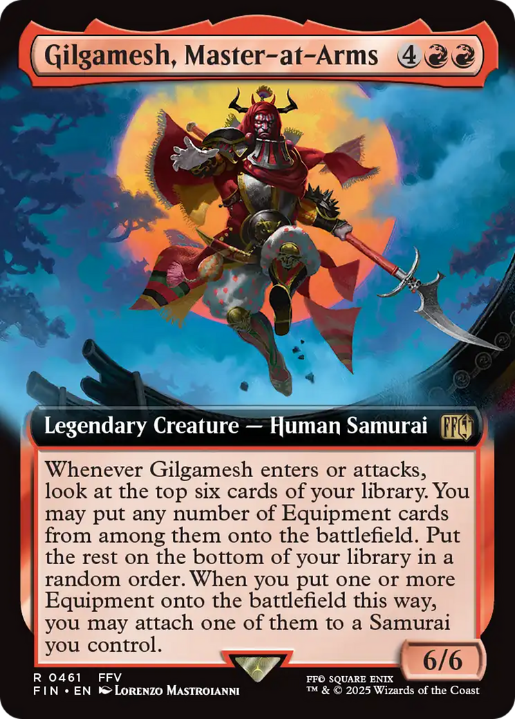 Gilgamesh, Master-at-Arms (Extended Art) [FINAL FANTASY] | Chromatic Games