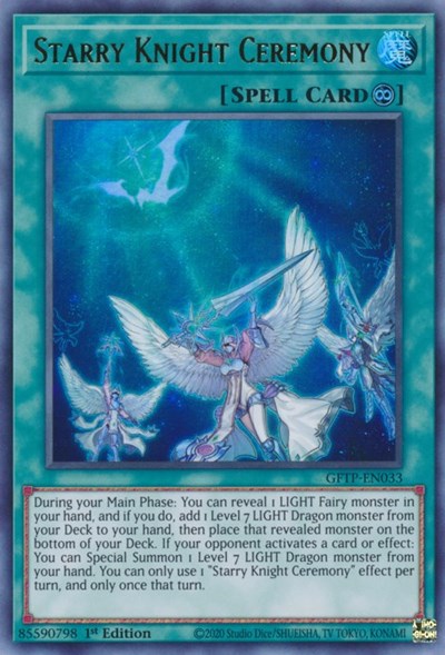 Starry Knight Ceremony [GFTP-EN033] Ultra Rare | Chromatic Games