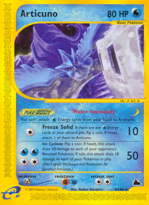 Articuno (4/144) [Skyridge] | Chromatic Games