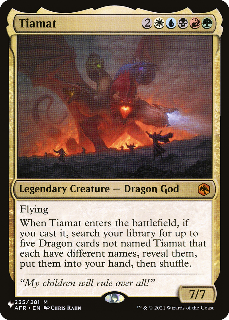 Tiamat [The List] | Chromatic Games