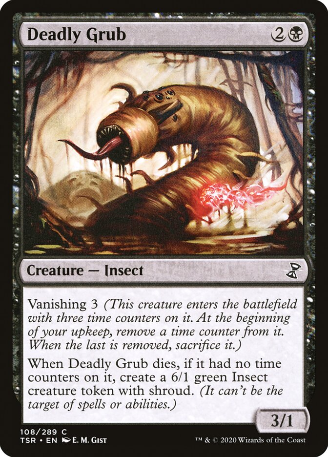 Deadly Grub 108/289 (Time Spiral: Remastered)  | Chromatic Games
