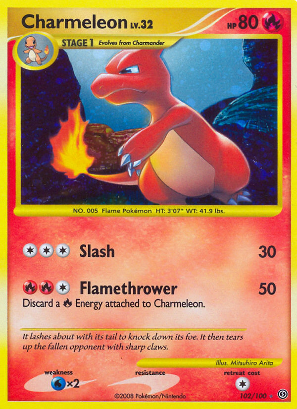 Charmeleon (102/100) [Diamond & Pearl: Stormfront] | Chromatic Games