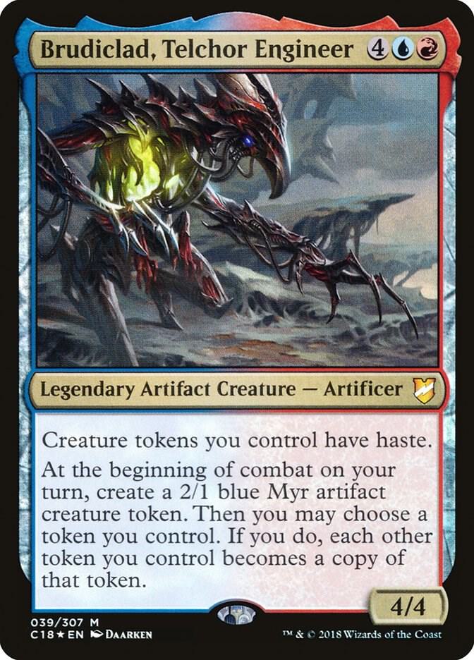 Brudiclad, Telchor Engineer 39/307 (Commander 2018)  - Foil | Chromatic Games