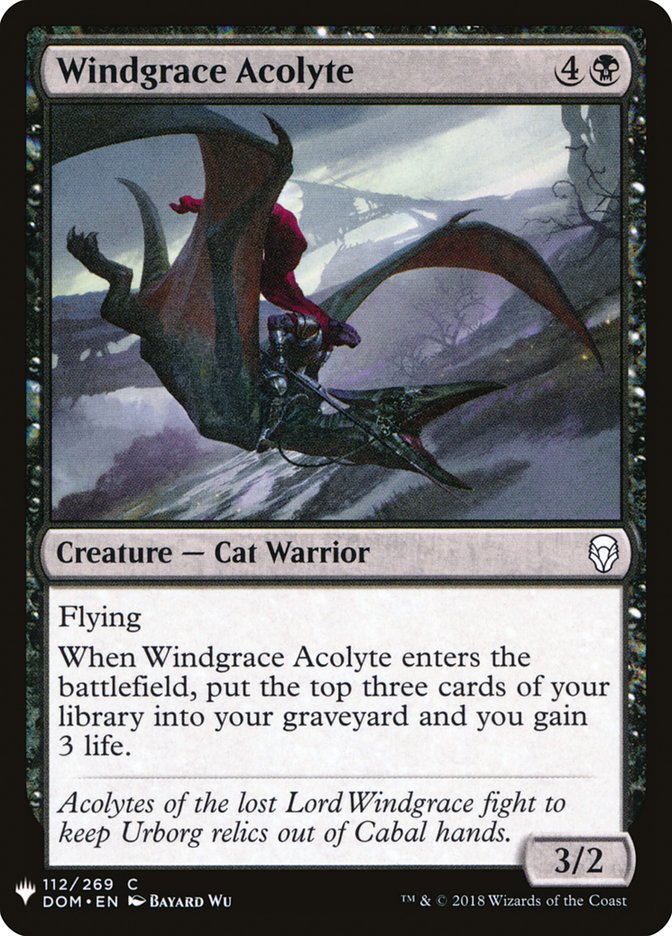 Windgrace Acolyte [Mystery Booster] | Chromatic Games