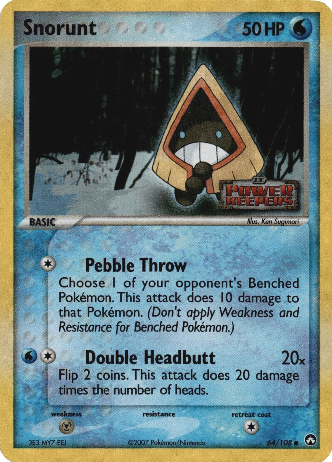 Snorunt (64/108) (Stamped) [EX: Power Keepers] | Chromatic Games