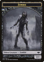 Angel (002) // Zombie (007) Double-Sided Token [Modern Horizons Tokens] | Chromatic Games