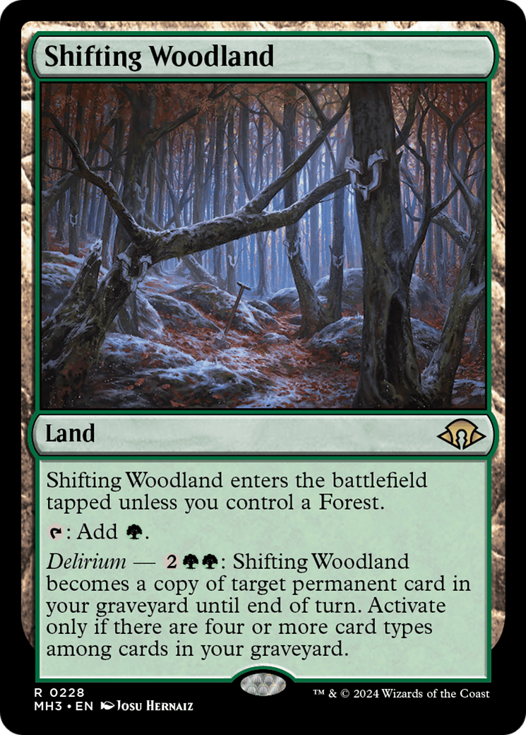 Shifting Woodland [Modern Horizons 3] | Chromatic Games