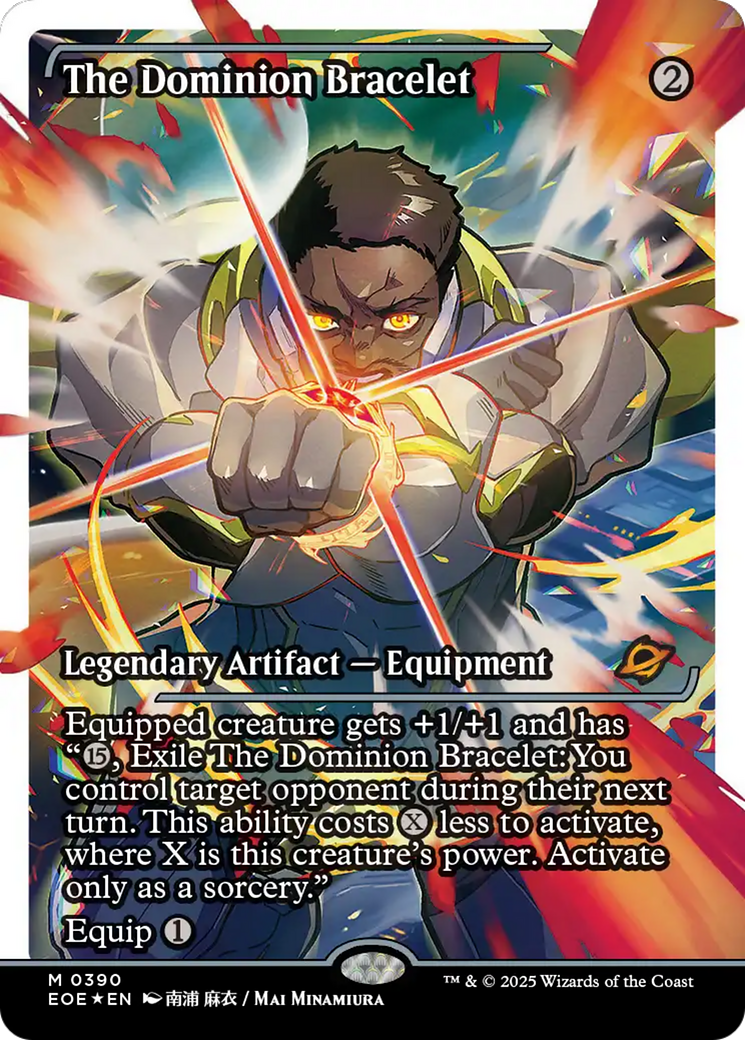 The Dominion Bracelet (Showcase) (Fracture Foil) [Edge of Eternities] | Chromatic Games