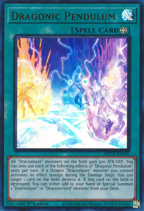 Dragonic Pendulum [MP23-EN205] Ultra Rare | Chromatic Games