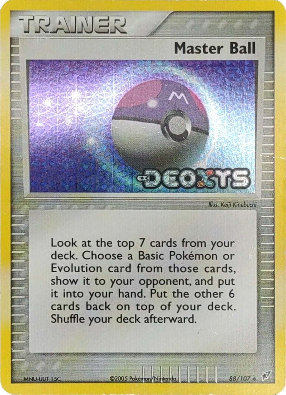 Master Ball (88/107) (Stamped) [EX: Deoxys] | Chromatic Games