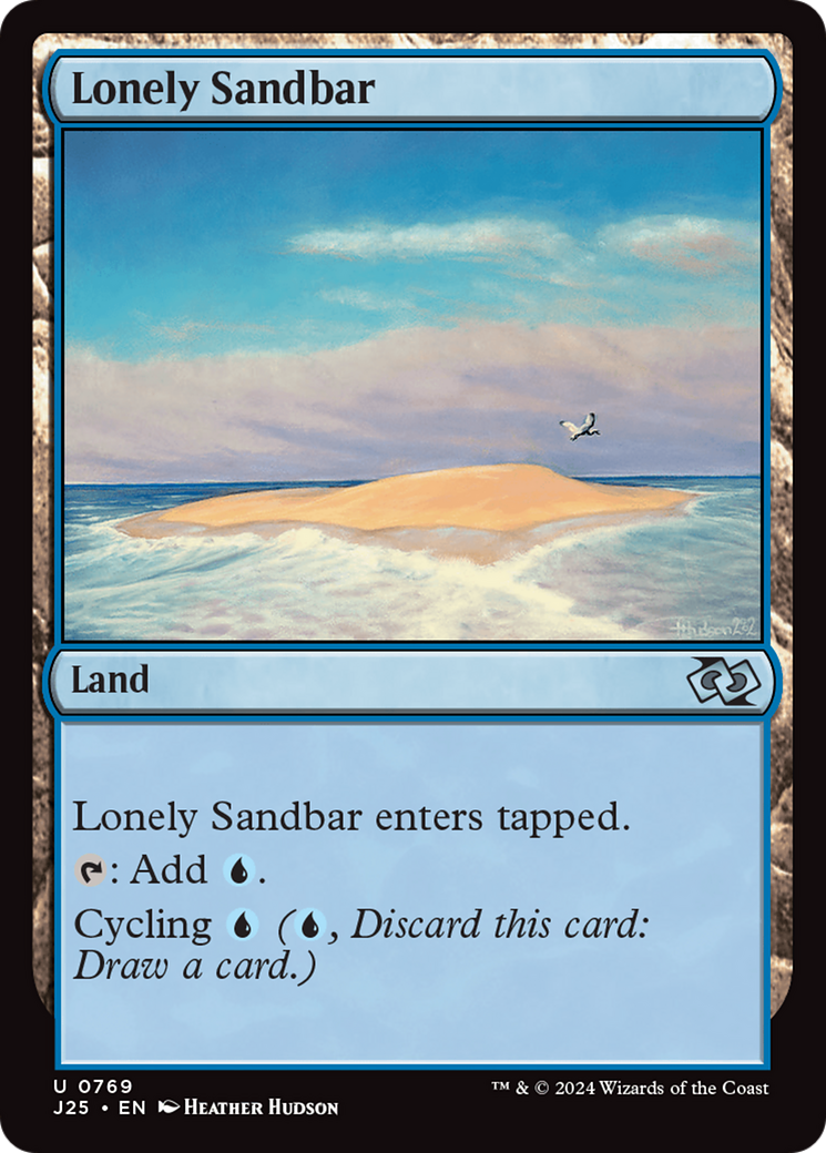 Lonely Sandbar [Foundations Jumpstart] | Chromatic Games