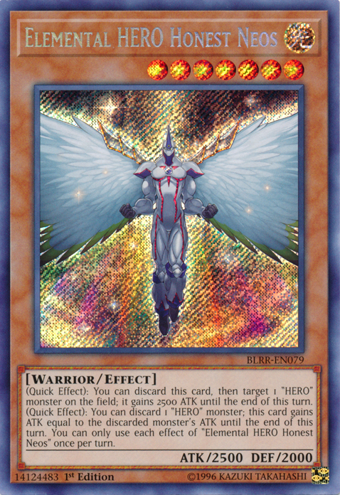 Elemental Hero Honest Neos [BLRR-EN079] Secret Rare | Chromatic Games