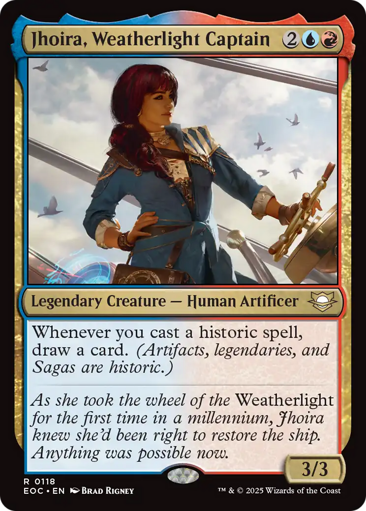 Jhoira, Weatherlight Captain [Edge of Eternities Commander] | Chromatic Games