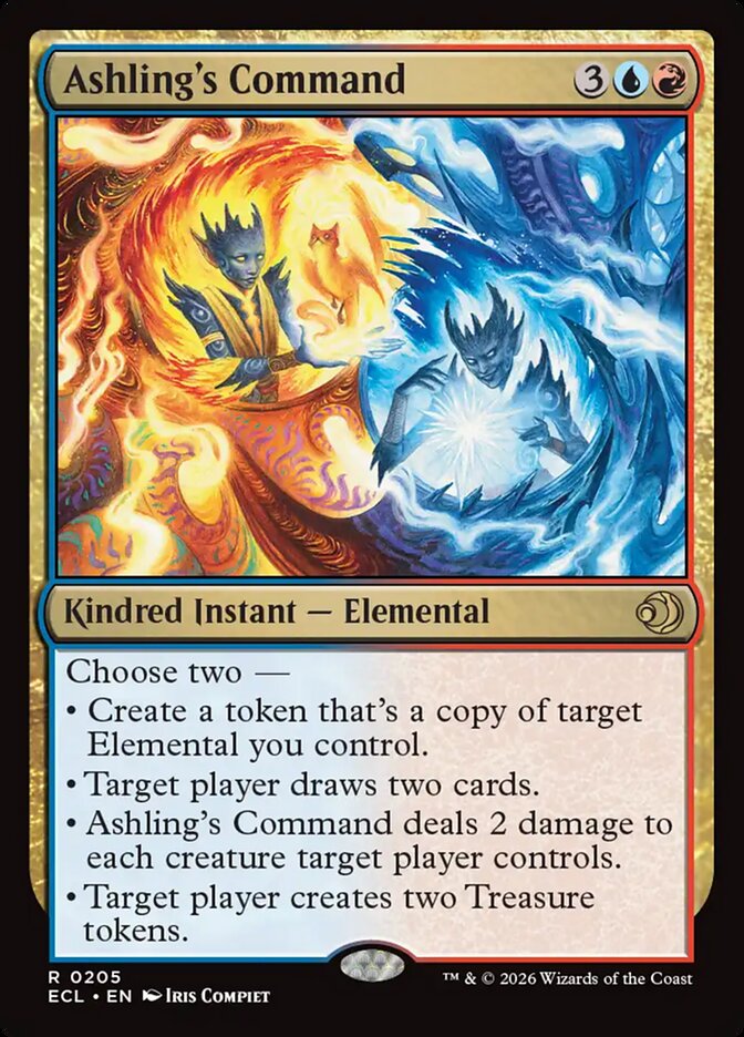 Ashling's Command 205 (Lorwyn Eclipsed)  - Foil | Chromatic Games
