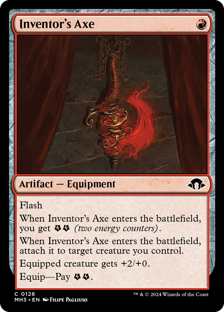 Inventor's Axe [Modern Horizons 3] | Chromatic Games