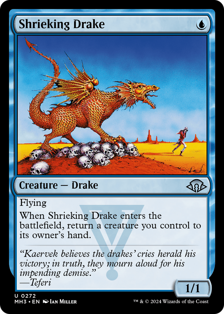 Shrieking Drake [Modern Horizons 3] | Chromatic Games