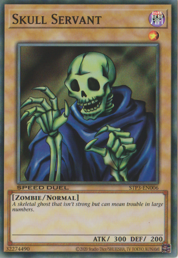 Skull Servant [STP3-EN006] Super Rare | Chromatic Games