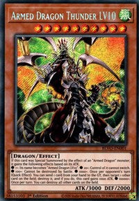 Armed Dragon Thunder LV10 [BLVO-EN001] Secret Rare | Chromatic Games