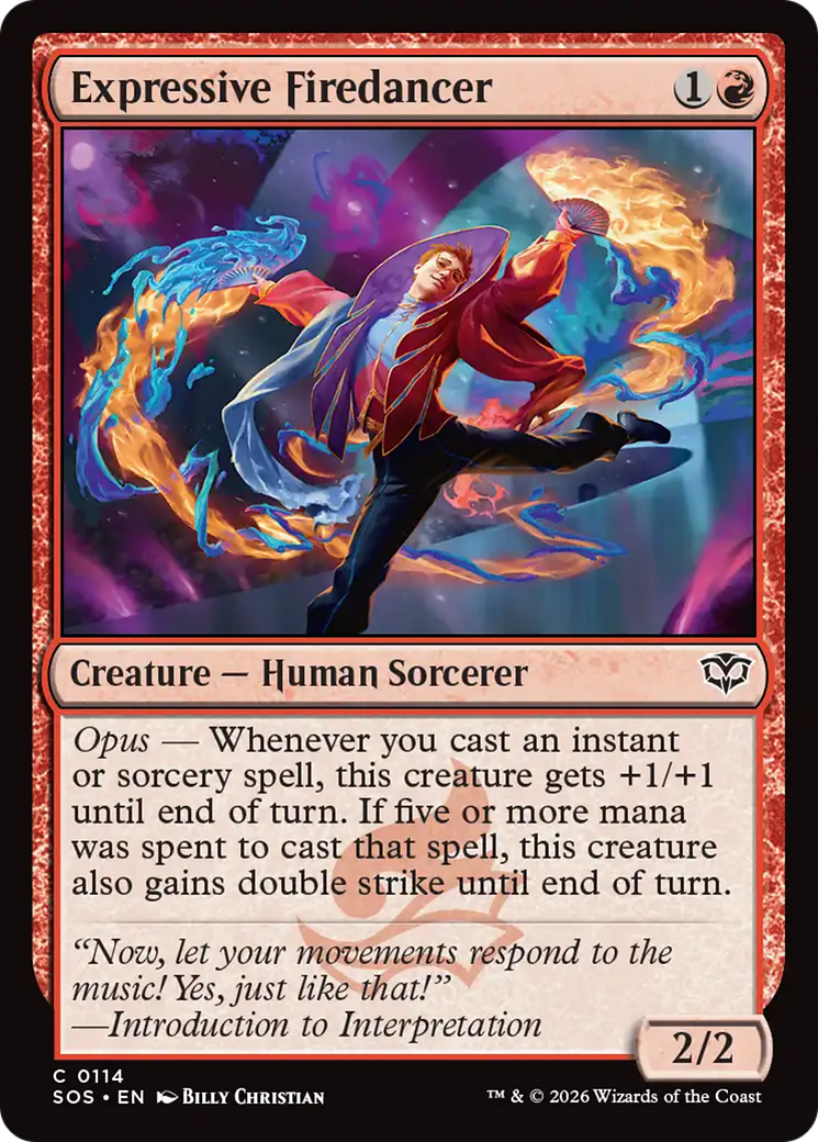 Expressive Firedancer [Secrets of Strixhaven] | Chromatic Games