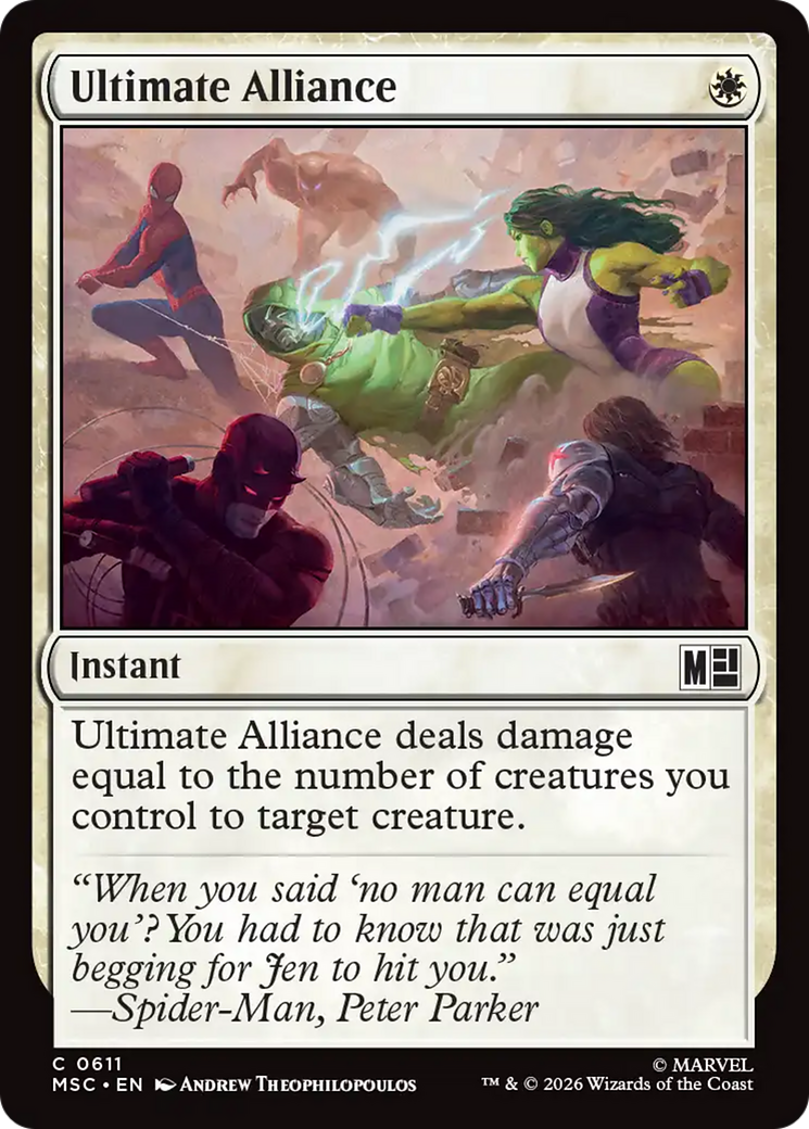 Ultimate Alliance [Marvel Super Heroes Commander] | Chromatic Games