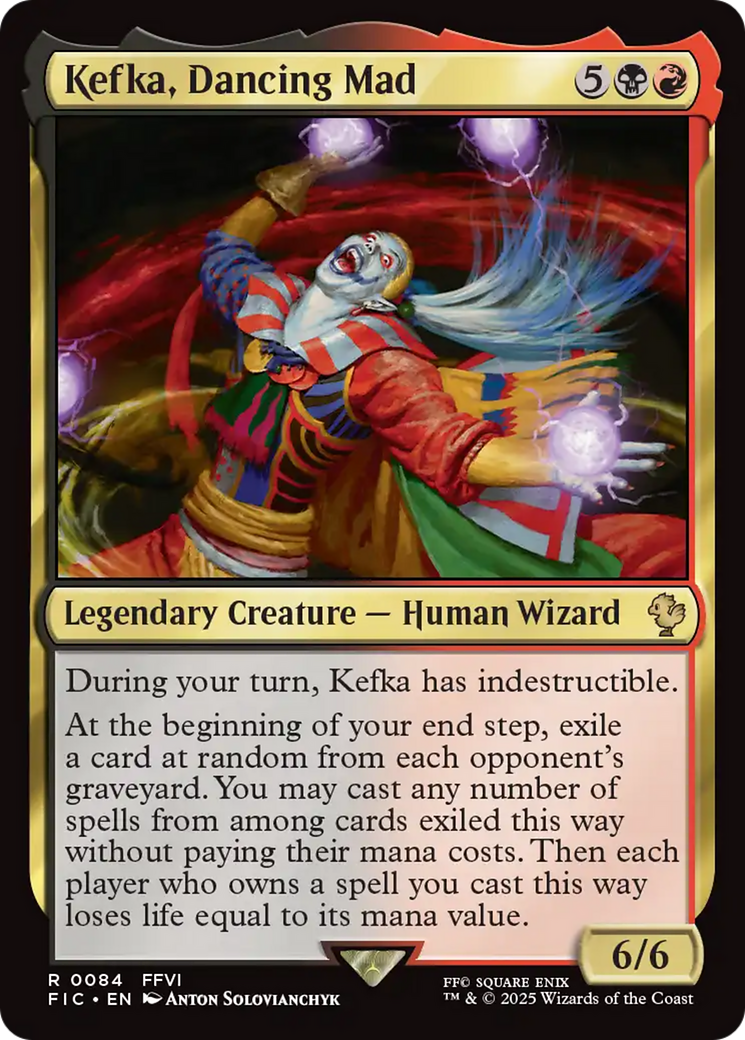 Kefka, Dancing Mad [FINAL FANTASY Commander] | Chromatic Games