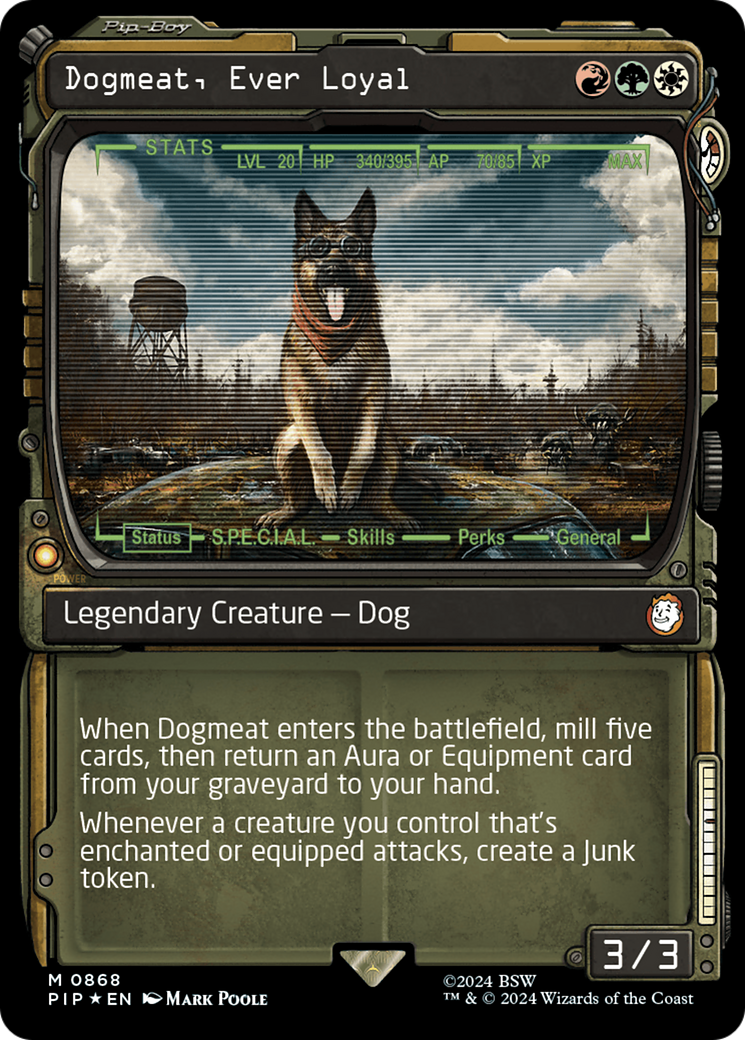 Dogmeat, Ever Loyal (Showcase) (Surge Foil) [Fallout] | Chromatic Games