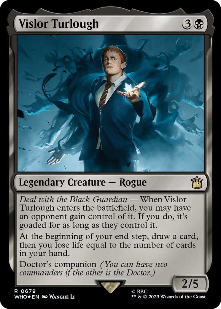 Vislor Turlough (Surge Foil) [Doctor Who] | Chromatic Games