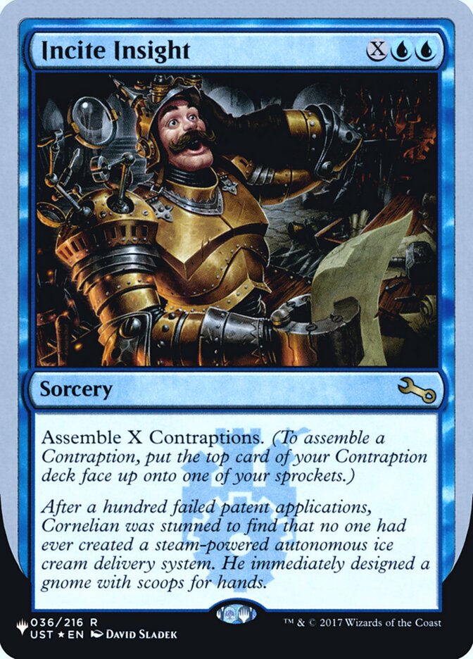 Incite Insight (Unfinity Foil Edition) [The List] | Chromatic Games