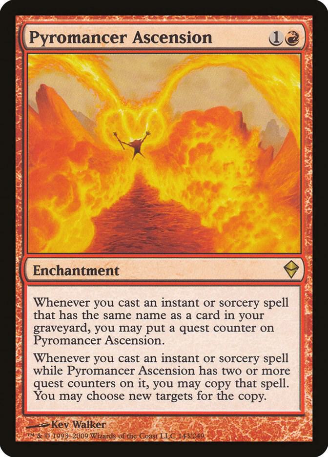 Pyromancer Ascension 143/249 (Zendikar)  | Chromatic Games