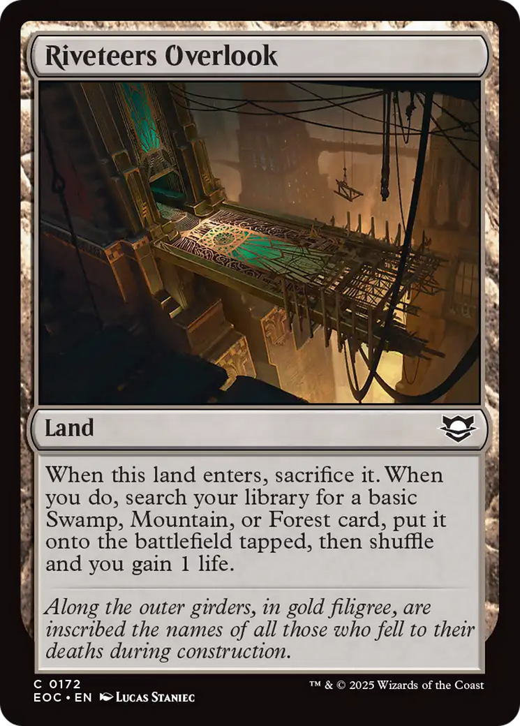 Riveteers Overlook [Edge of Eternities Commander] | Chromatic Games
