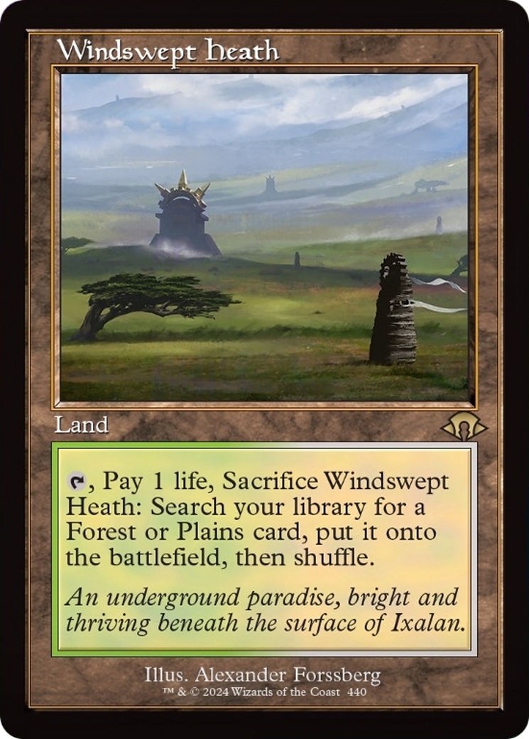 Windswept Heath (Retro) [Modern Horizons 3] | Chromatic Games