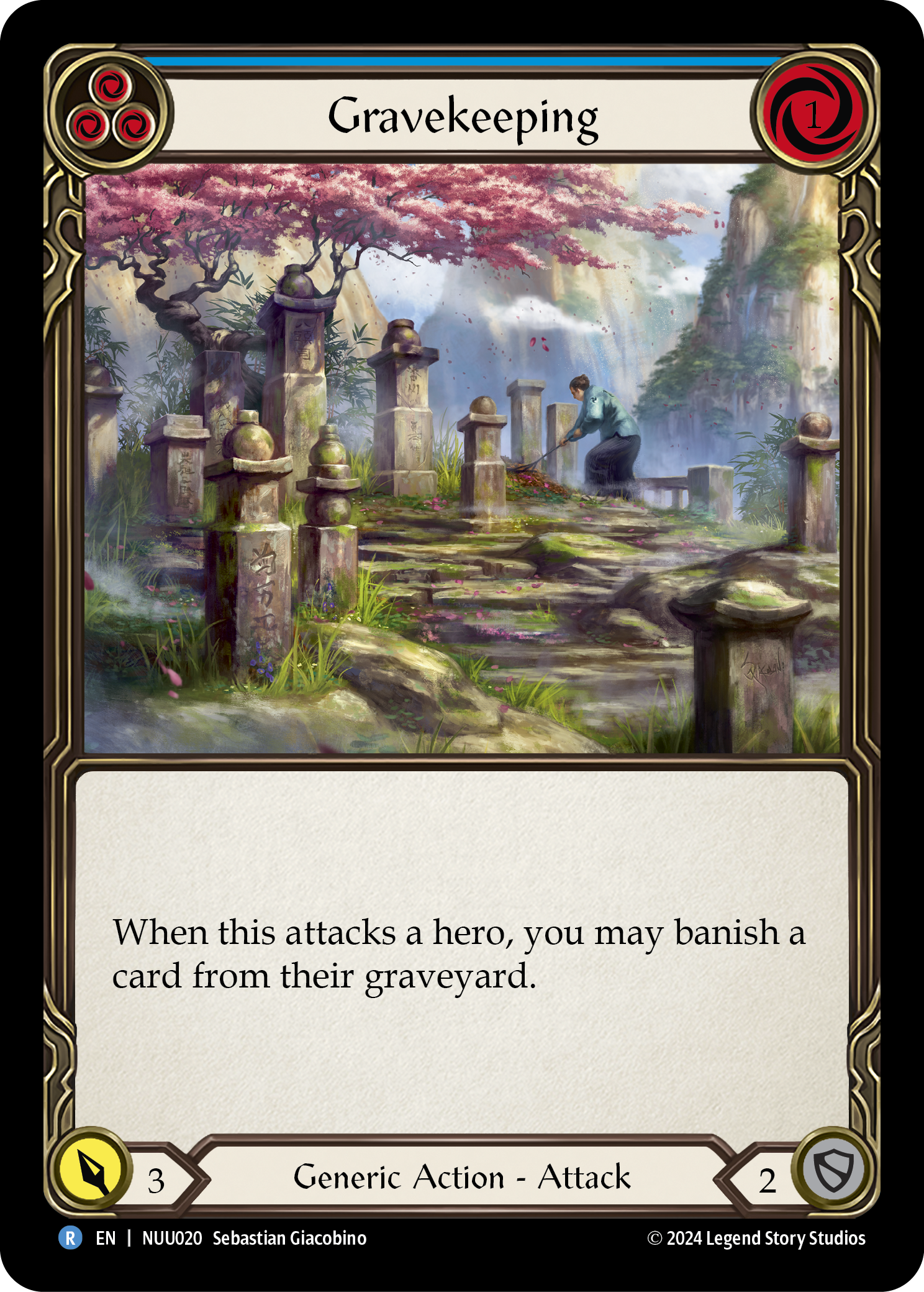Gravekeeping [NUU020] (Part the Mistveil Nuu Blitz Deck) | Chromatic Games