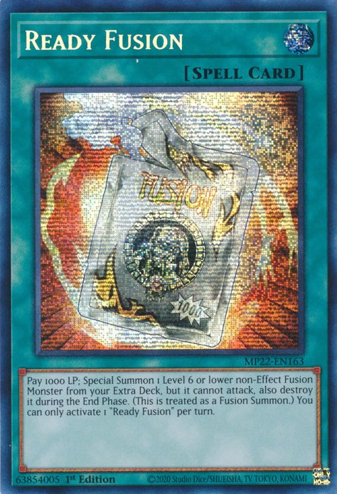 Ready Fusion [MP22-EN163] Prismatic Secret Rare | Chromatic Games